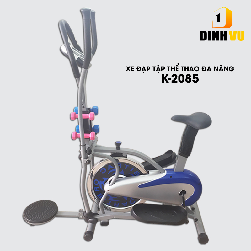 xe dap tap the duc da nang k2085 - Xe đạp tập thể dục K2085