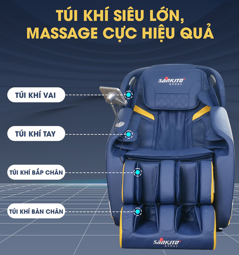 ghe massage sankito s 40 7 - Ghế massage Sankito S-40
