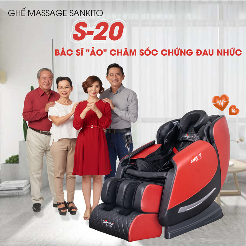 ghe massage sankito s 20 11 - Ghế massage Sankito S-20