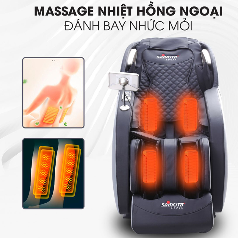 ghe massage sankito s 60 plus 9 - Ghế massage Sankito S-60 Plus
