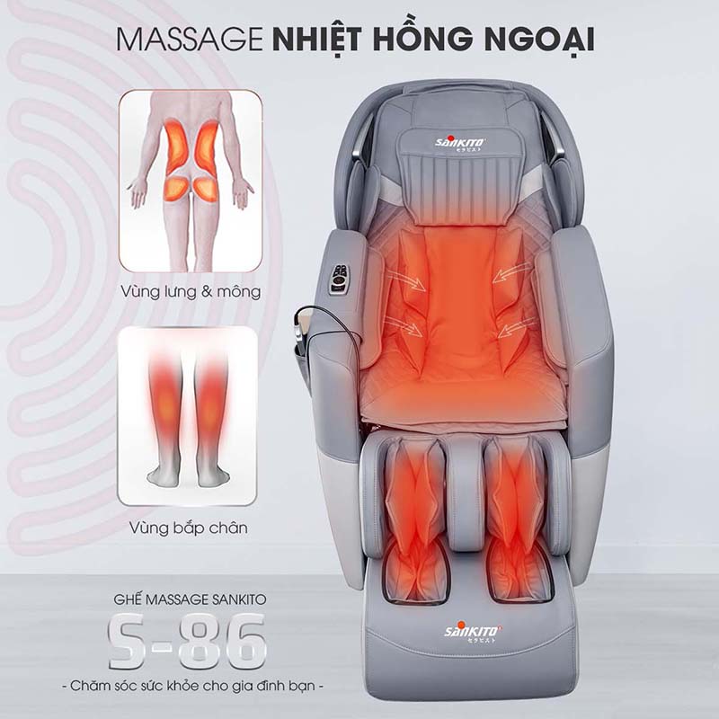 ghe massage sankito s 86 9 - Ghế massage Sankito S-86